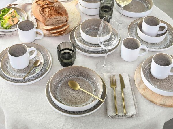 Creatable Kombinirani Servis Nordic Fjord Sand, 16-Delni