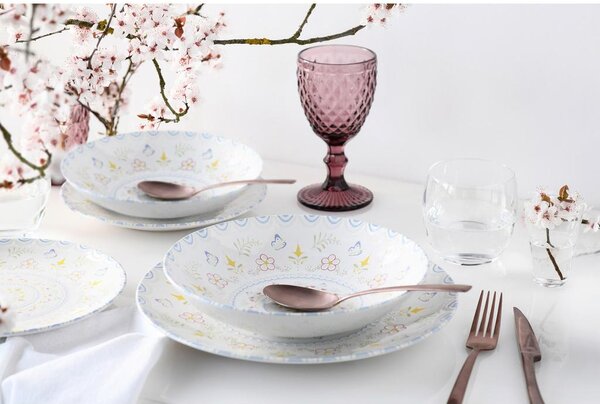 Creatable Jedilni Servis Primavera Pastell, 12-Delni
