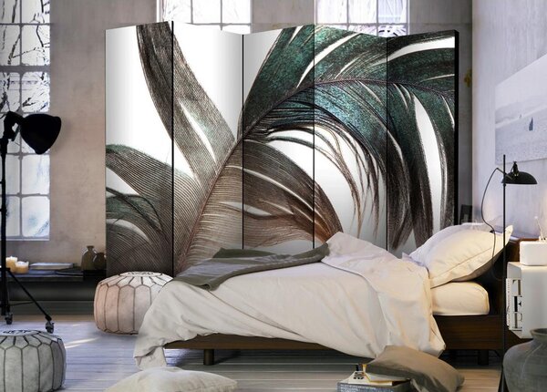Artgeist Paravan Beautiful Feather Ii, Dvostranski, 5-Delni