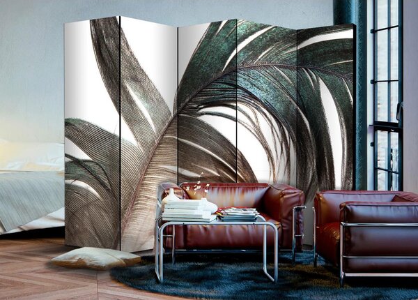 Artgeist Paravan Beautiful Feather Ii, Dvostranski, 5-Delni