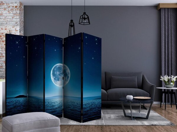 Artgeist Paravan Moonlit Night I, 5-Delni, Dvostranski