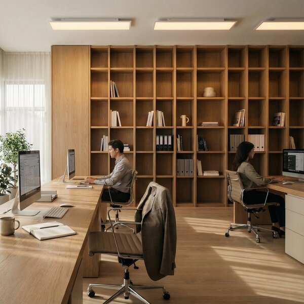 Arcchio LED panel Arthur, 120 x 30 cm, srebrn, 4000 K, Bela, Dnevna soba / jedilnica, Plastika, Sodobni