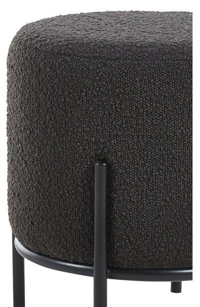Livetastic Tabure Bouclé, Antracit