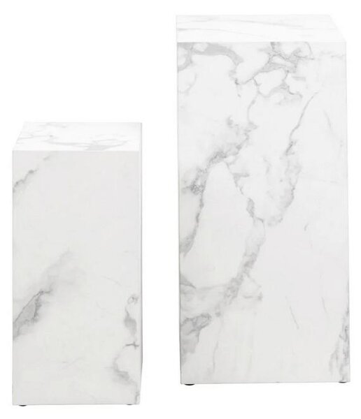 Livetastic Set Mizic Marble, Bela, 2-Delni