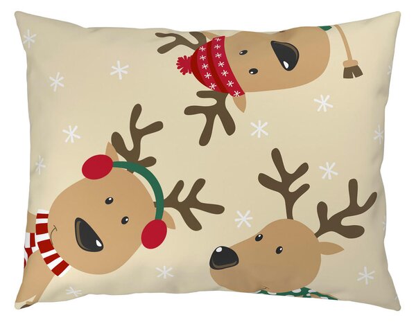 POSTELJNINA TANJA 140/200 cm saten bež
