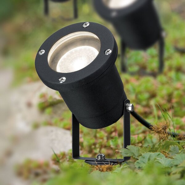 Paulmann Special Line LED reflektorji s talnimi bodicami komplet 6 kosov, Črna, Kovina