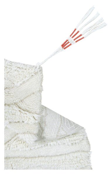 Bel pralen ročno tkan volnen tekač 70x200 cm Enkang Ivory – Lorena Canals