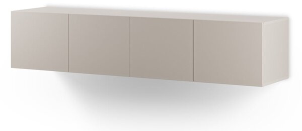 Kremno bela TV omarica 180x38x35 cm Daroca – Marckeric