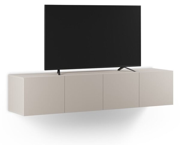 Kremno bela TV omarica 180x38x35 cm Daroca – Marckeric