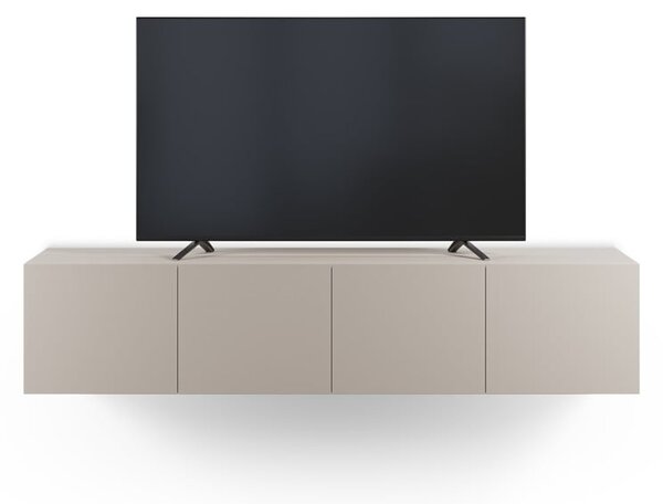 Kremno bela TV omarica 180x38x35 cm Daroca – Marckeric