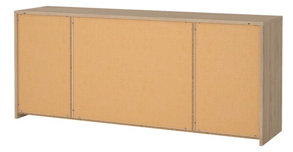 Bela komoda v hrastovem dekorju 197x84x48 cm Next – Tvilum