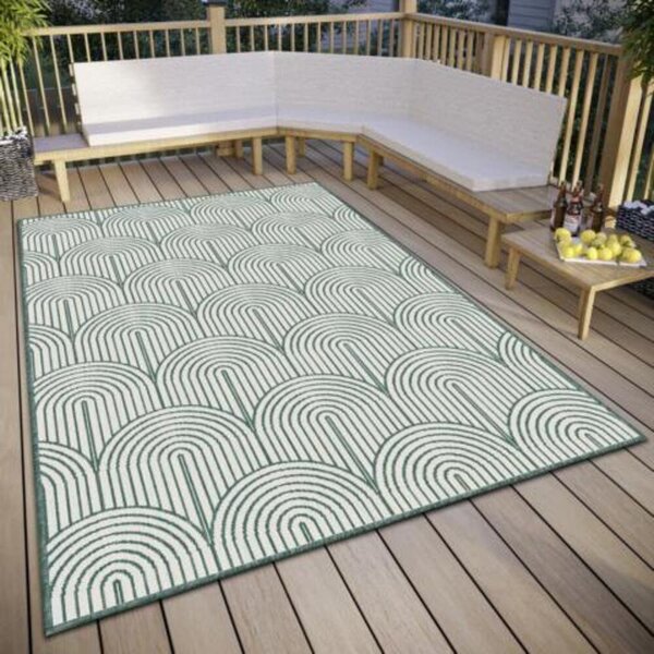 Zelena zunanja preproga 80x150 cm Pangli Green – Hanse Home