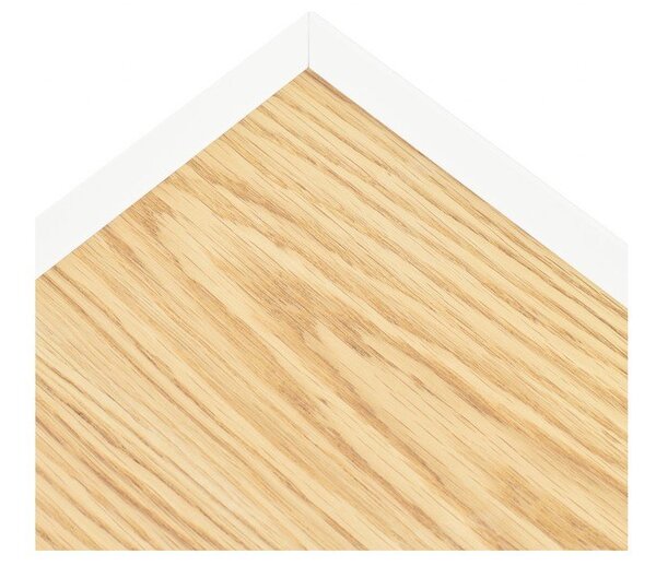 Bela TV omarica v hrastovem dekorju 180x45 cm Arista – Teulat