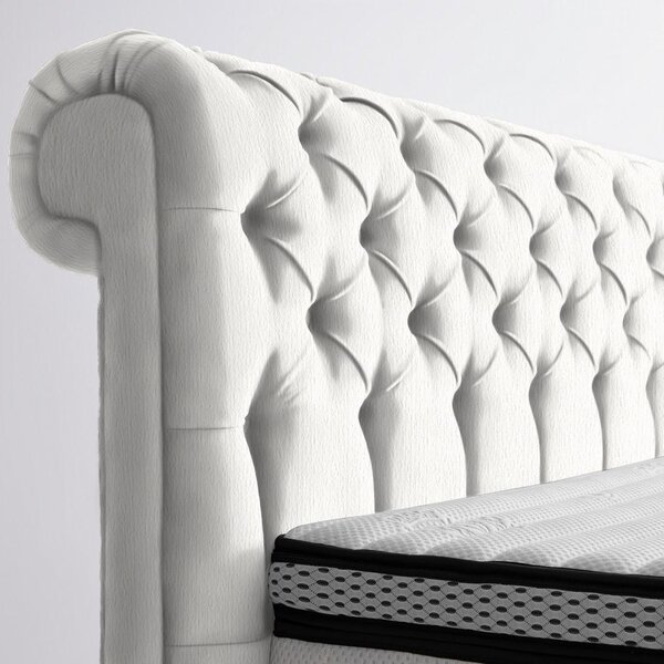 Premium Living Boxspring Postelja Queen, Bež, Ca. 160x200cm