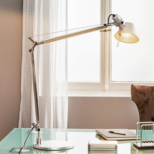 Artemide Tolomeo Tavolo - dizajnerska namizna svetilka, Kovinska, Študija / pisarna, Kovina, Dizajn