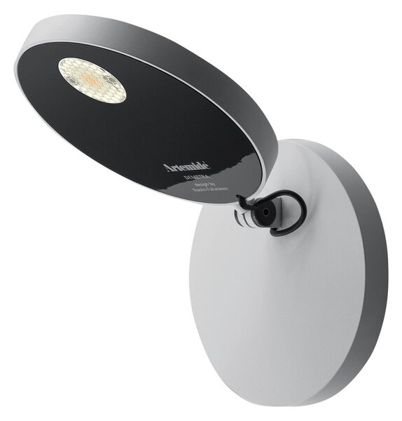 Artemide Demetra Spotlight stenska svetilka 2700K bela, Bela, Dnevna soba / jedilnica, Kovina, Dizajn