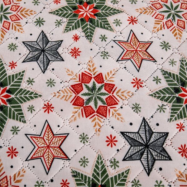 Pregrinjalo za posteljo CHRISTMAS STAR, barvno Dimenzije: 220 x 240 cm