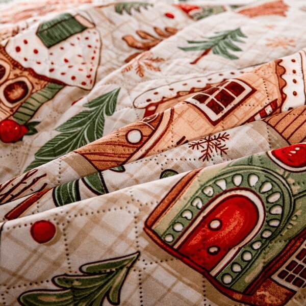 Pregrinjalo za posteljo GINGER HOME, barvno Dimenzije: 220 x 240 cm