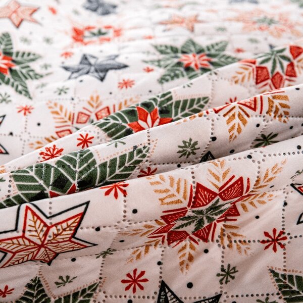 Pregrinjalo za posteljo CHRISTMAS STAR, barvno Dimenzije: 220 x 240 cm