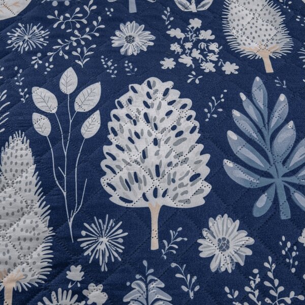 Pregrinjalo za posteljo INDIGO BLOOM, modro Dimenzije: 220 x 240 cm