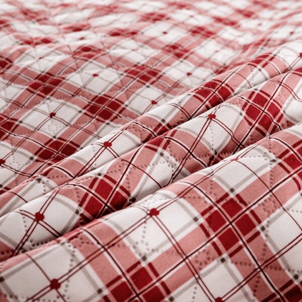 Pregrinjalo za posteljo TARTAN HEART, barvno Dimenzije: 170 x 210 cm