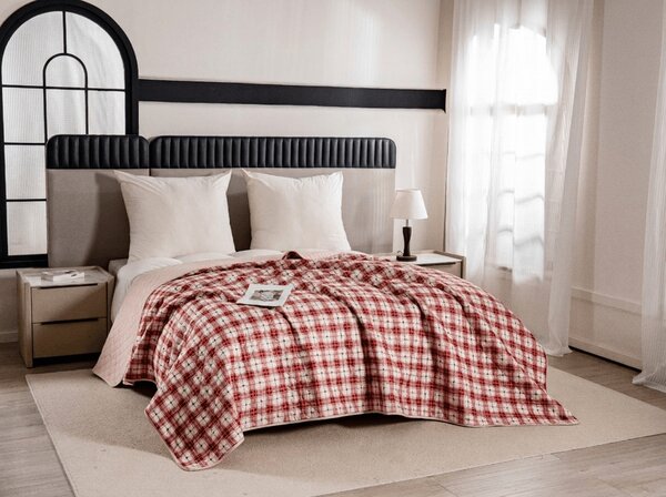 Pregrinjalo za posteljo TARTAN HEART, barvno Dimenzije: 170 x 210 cm