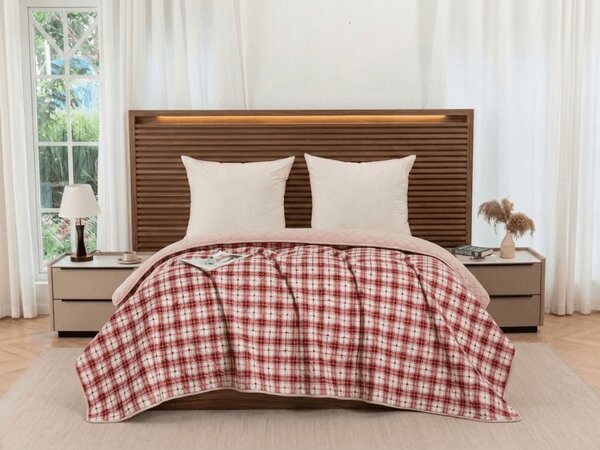 Pregrinjalo za posteljo TARTAN HEART, barvno Dimenzije: 170 x 210 cm