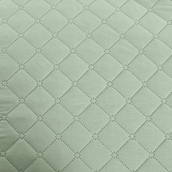 Pregrinjalo za posteljo MICROVELLE, zeleno Dimenzije: 170 x 210 cm