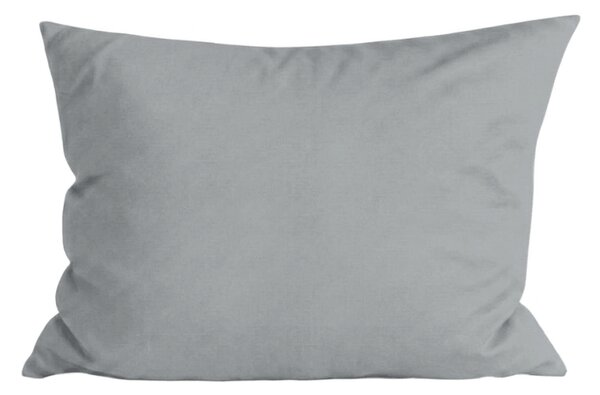 Prevleka za blazino iz mikrovlaken MICROVELLE 50x70 cm, siva