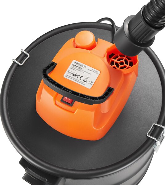 Sesalnik za pepel BENEDIKT, 1200 W, 18 kPa, črno/oranžen Monzana