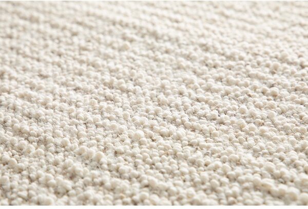 Kremno bela preproga 80x150 cm Lumen Liso – Universal