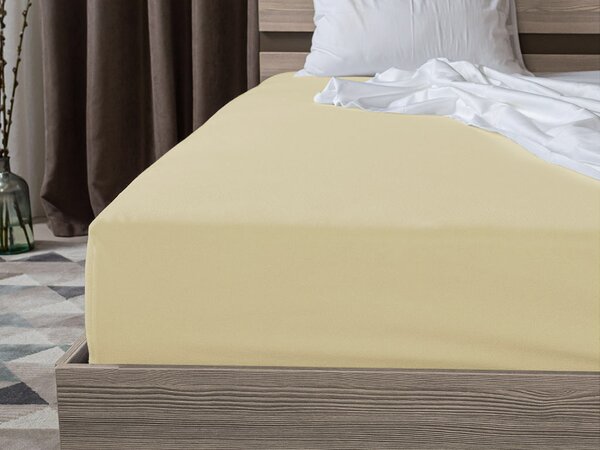 Jersey rjuha EXCLUSIVE kremna 90 x 200 cm