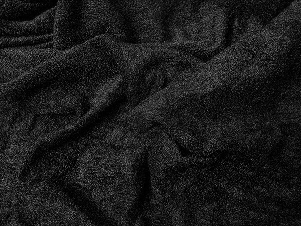 Frotirasta rjuha EXCLUSIVE črna 90 x 200 cm
