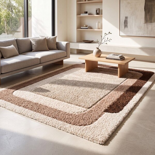 Rožnata/bež preproga 120x170 cm Ember – Universal