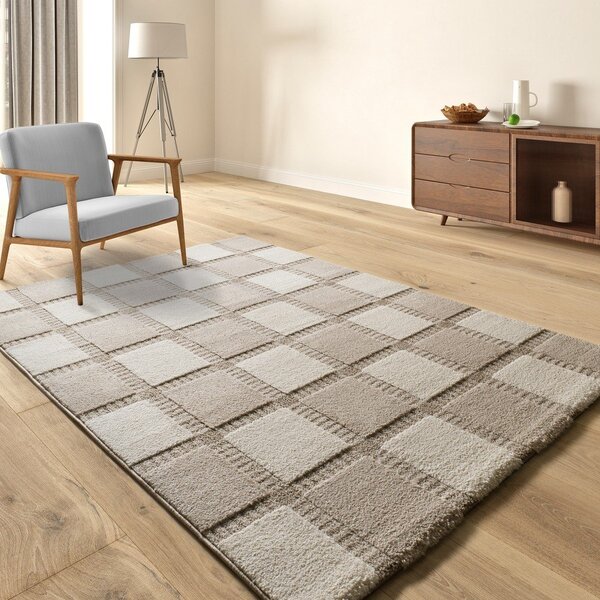 Bež/kremno bela preproga 80x150 cm Candela – Universal