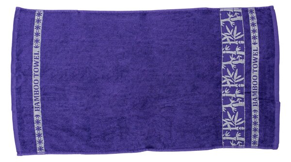Bambusova brisača BAMBOO 70x140 cm vijolična, 70% bambus | 30% bombaž