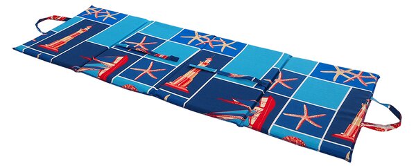Blazina za plažo MORSKI SVETILNIK modra