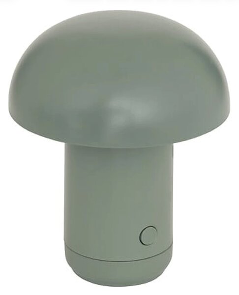 LED namizna svetilka FUNGHI 11,2 cm, zelena