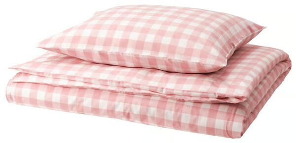 Bombažna posteljnina PINK CUBIS roza, 100% bombaž Dimenzije posteljnine: 70 x 80 cm | 140 x 200 cm