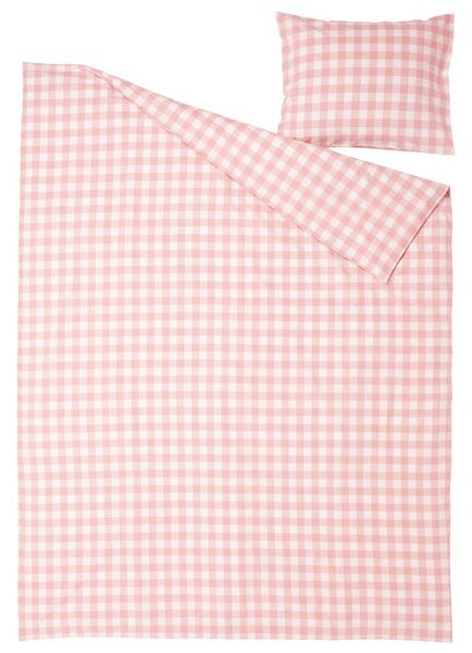 Bombažna posteljnina PINK CUBIS roza, 100% bombaž Dimenzije posteljnine: 70 x 80 cm | 140 x 200 cm