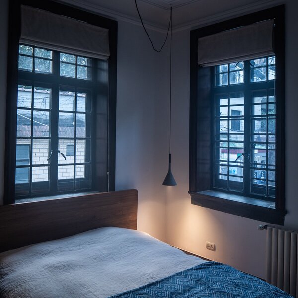 Foscarini Aplomb Mini viseča svetilka iz betona, rjava, zatemnjen, Rjava / rjasta, Kuhinja, Beton, Dizajn