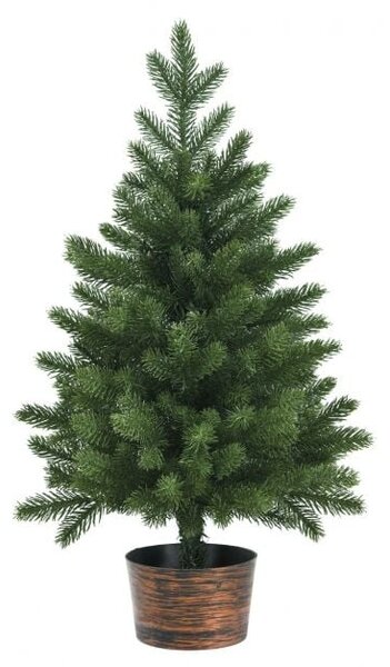 60 cm visoko umetno namizno drevo, umetno božično drevo, zeleno