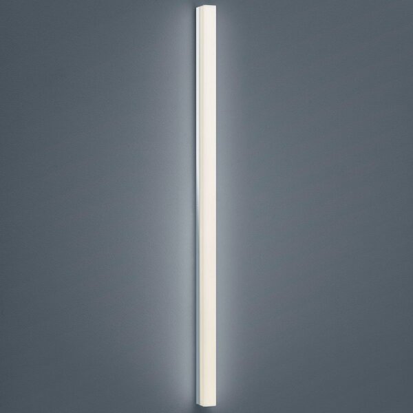 Helestra Lado - Svetlobno ogledalo LED 120 cm, Kovinska, Kopalnica, Kovina, Sodobni
