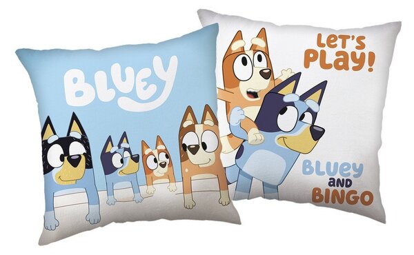 Otroška blazina ø 40 cm Bluey "Let´s Play" – Jerry Fabrics