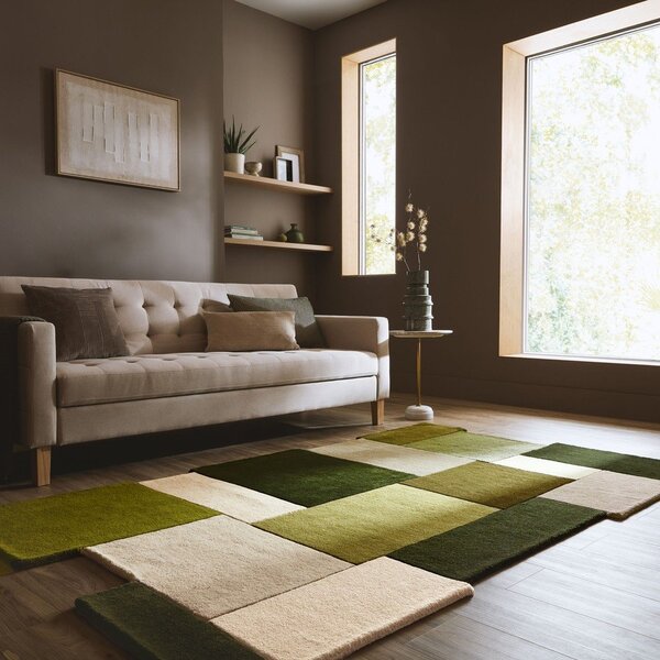 Ročno tkana volnena preproga 120x180 cm Collage – Flair Rugs
