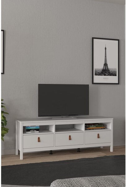 Bela TV omarica 151x54 cm Madrid – Tvilum