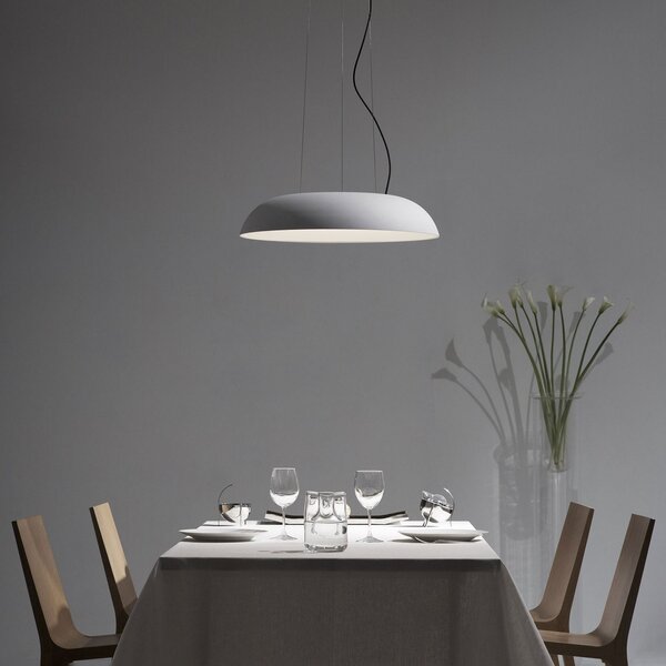 Martinelli Luce Maggiolone obesek 930 60cm bela, zatemnjen, Bela, Dnevna soba / jedilnica, Kovina, Dizajn