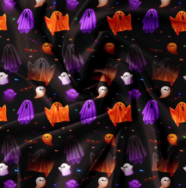 Črna posteljnina iz mikrovlaken SPOOKY SOIREE Dimenzije posteljnine: 2 kom 70 x 80 cm | 160 x 200 cm