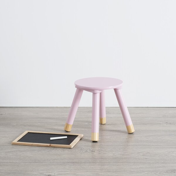 Roza otroški tabure STOOL PINK