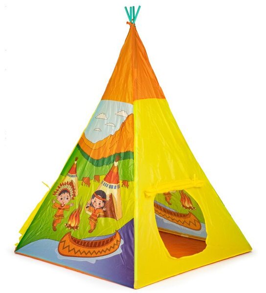 Šotor Teepee, indijanska hiša za otroke 100 x 135 cm